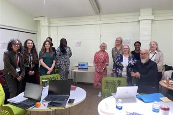 Healthwatch Westminster and Kensington and Chelsea advisory board and staff members gather together for an away day